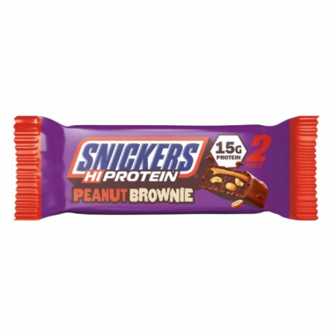 Snickers Hi-Protein Peanut Brownie 50g